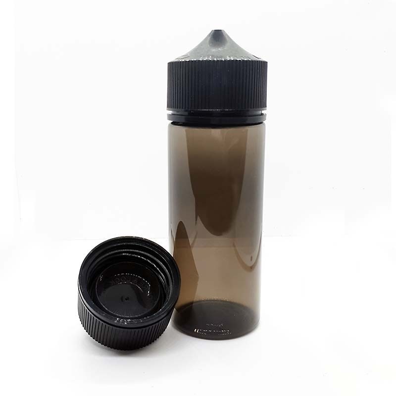 BOTELLA 120ML PLÁSTICO PET NEGRA